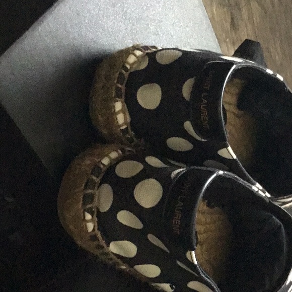 Saint Laurent polka dot espadrilles - Picture 2 of 7